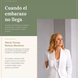 Portada del ebook «Cuando el embarazo no llega», de María Teresa Ramos Martínez